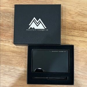 Mountain Voyage Co Black Wallet